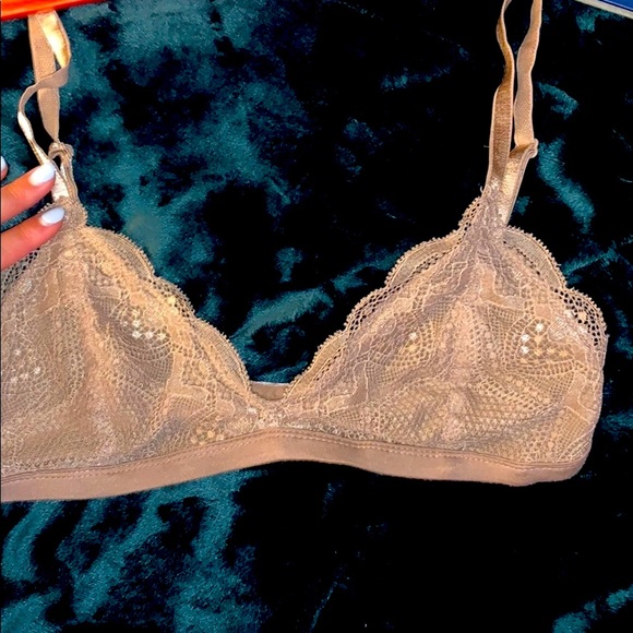Beige lace bralette - Picture 2 of 2